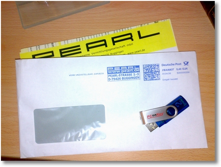 Gratis USB-Stick von PEARL